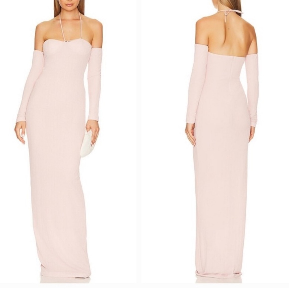 Revolve  Ceren Ocak Knit Dress in Pink size small